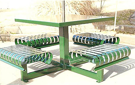 Outdoor Metal Decorative Table